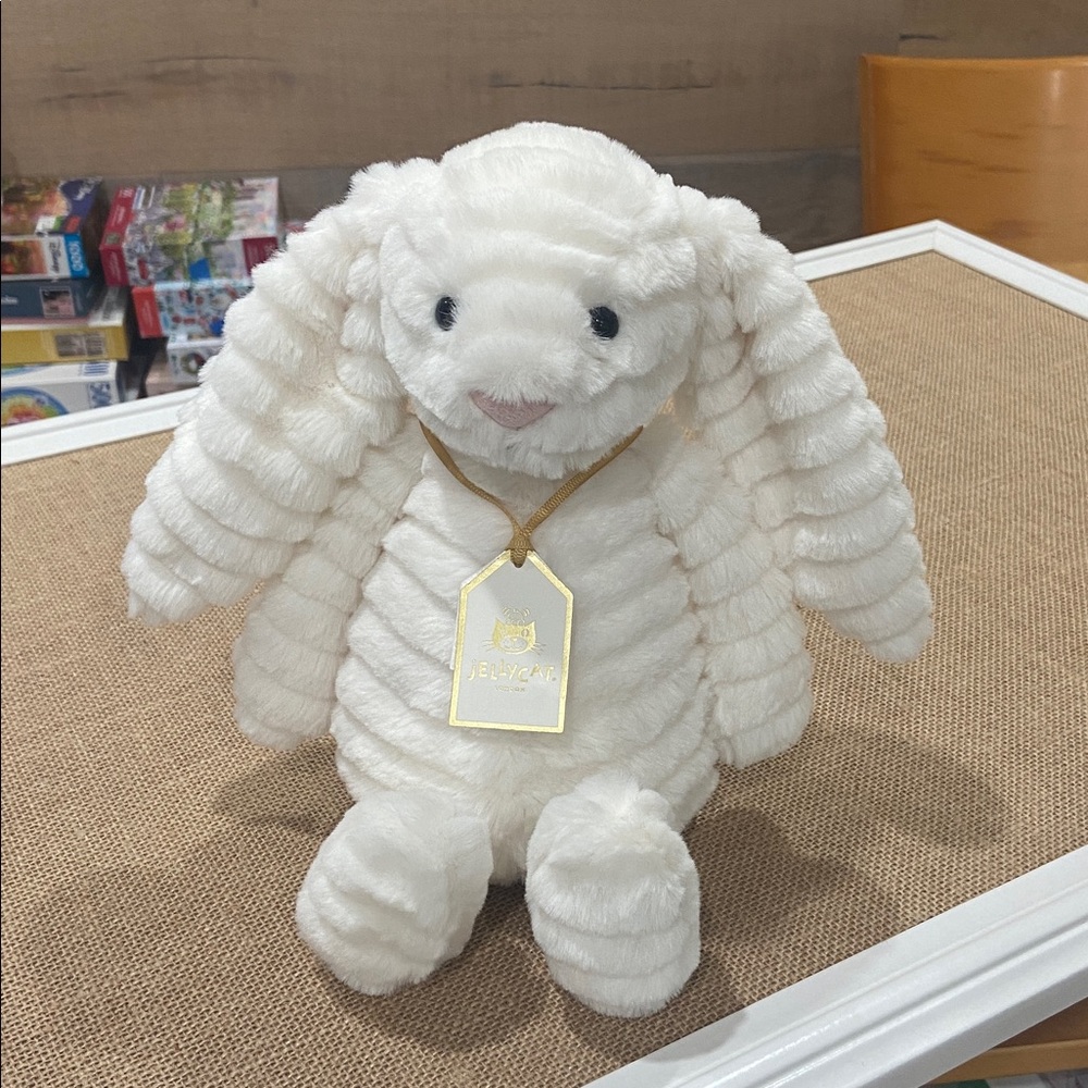 Jellycat Bashful Luxe Bunny Nimbus - Cream Stuffed Animal